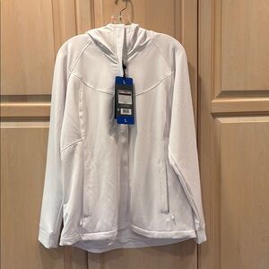 Kirkland Signature White Utility Jacket with Hood